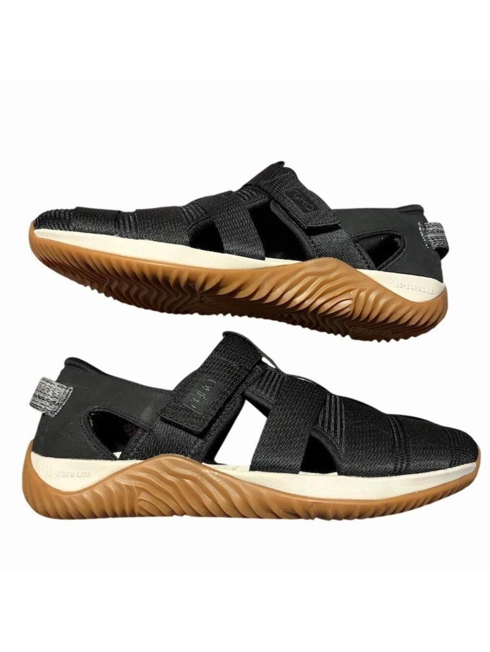Ryka Echo Fisherman Slip-On Sport Sandals 9W/EUR40 Black Comfort